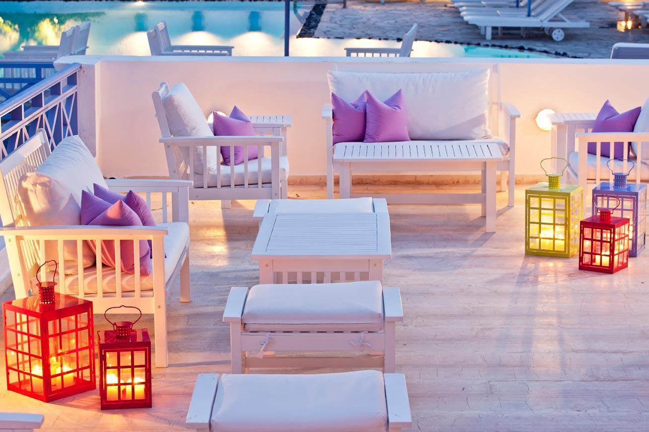 Acqua Vatos Santorini Hotel Kamári Exteriör bild