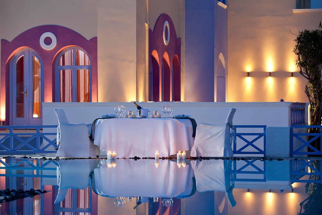 Acqua Vatos Santorini Hotel Kamári Exteriör bild