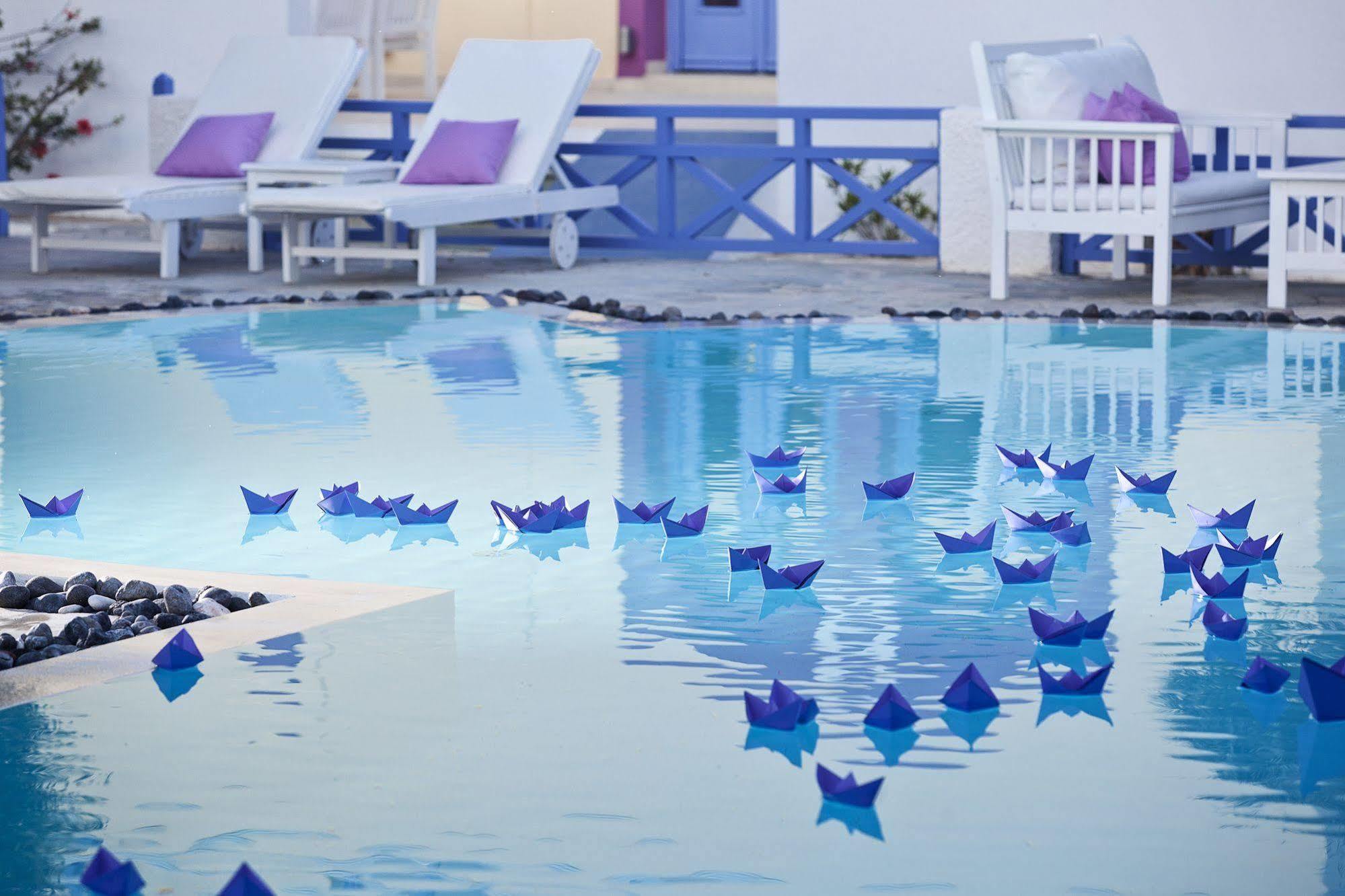 Acqua Vatos Santorini Hotel Kamári Exteriör bild