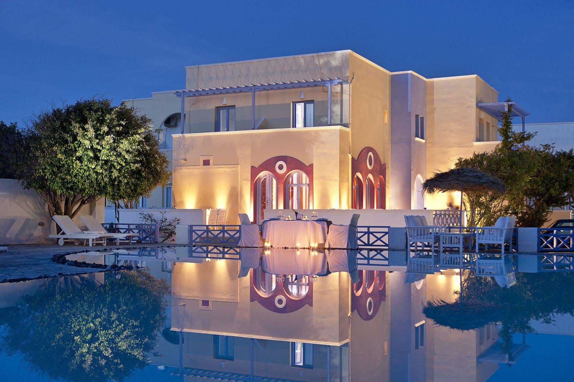 Acqua Vatos Santorini Hotel Kamári Exteriör bild