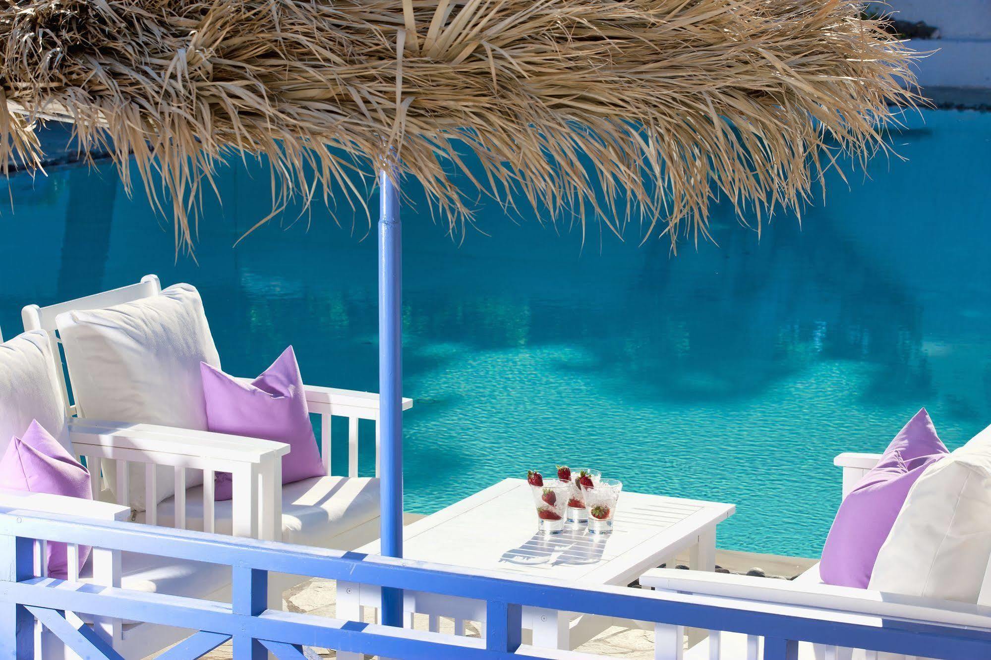 Acqua Vatos Santorini Hotel Kamári Exteriör bild
