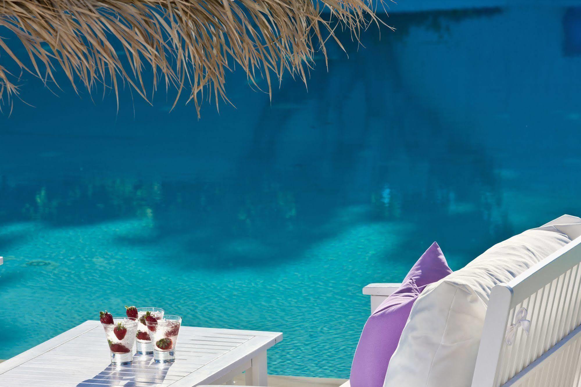 Acqua Vatos Santorini Hotel Kamári Exteriör bild